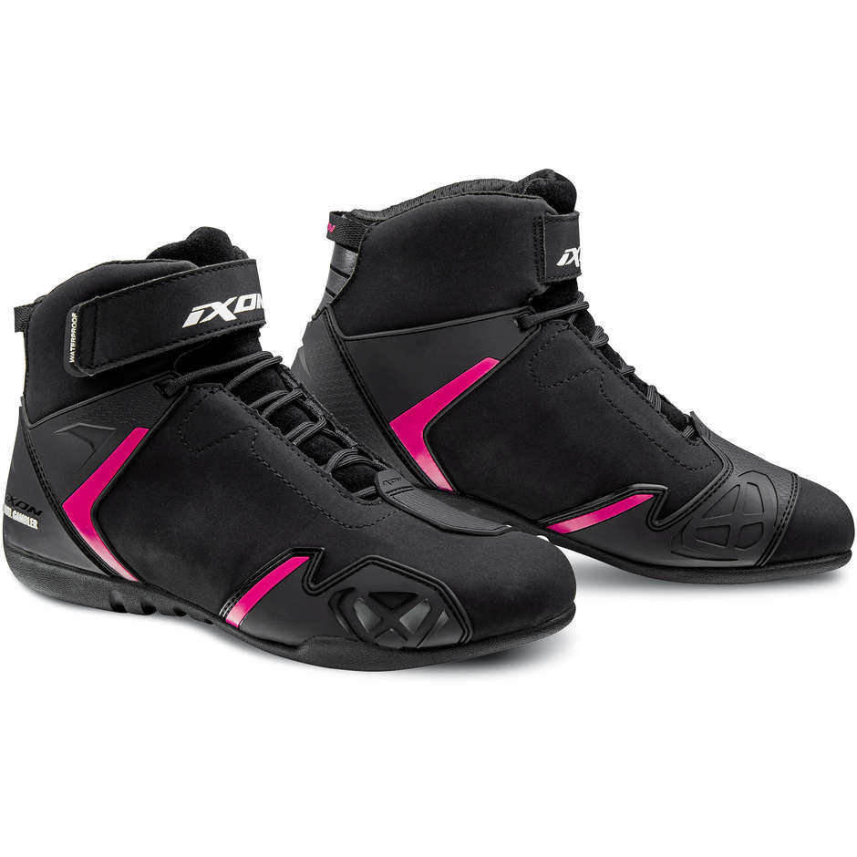 GAMBLER WP LADY SCARPE NERO-FUCSIA