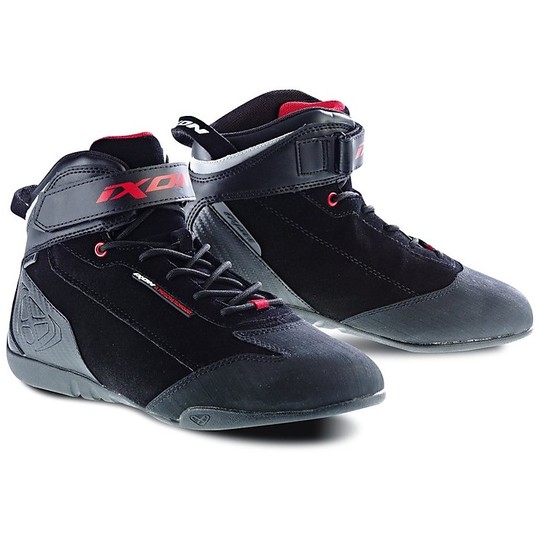 SCARPE UOMO SPEEDER WP NERO-ROSSO