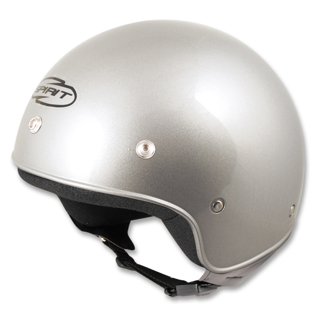 SPIRIT S102 CASCO 3 BOTTONI - ARGENTO