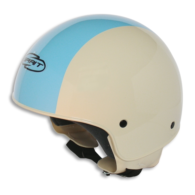 SPIRIT S102 CASCO BICOLORE - CELESTE