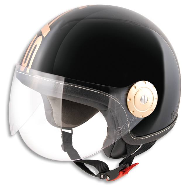 SPIRIT CASCO S100 AGE - NERO LUCIDO