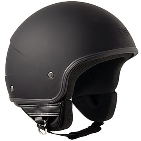 Casco Moto Jet CGM Modello 104A Malindi Nero Gommato
