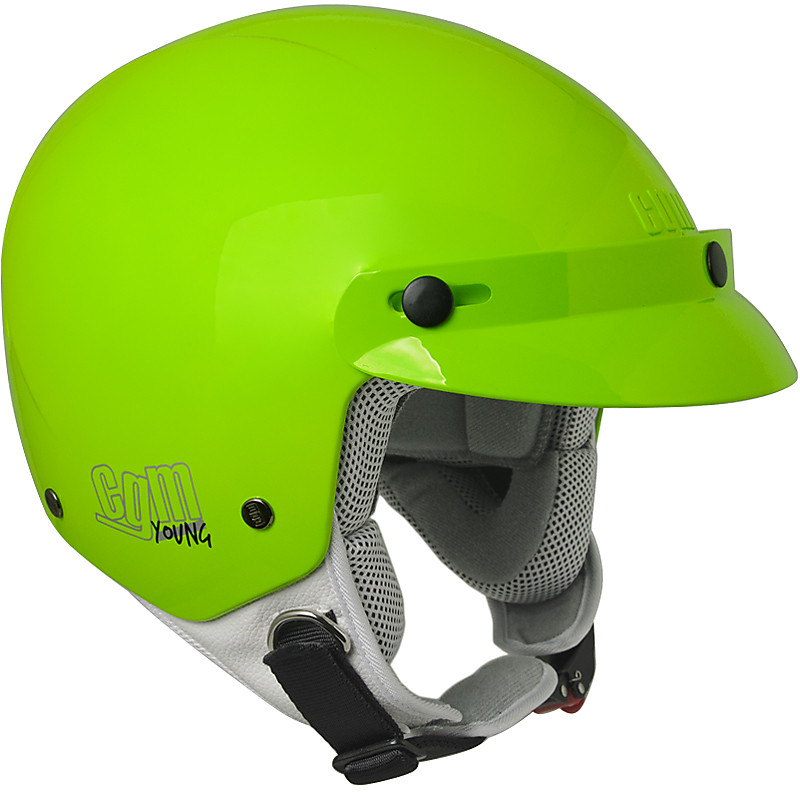 Casco Moto Jet Bambino CGM 204A Cuba Verde
