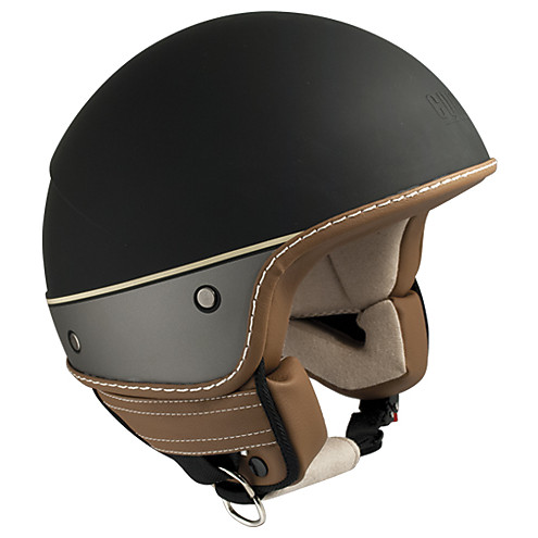 Casco moto Jet Cgm 104G nairobi Nero Gommato
