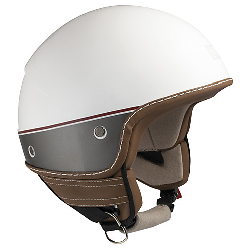 Casco moto Jet Cgm 104G Nairobi Bianco metal
