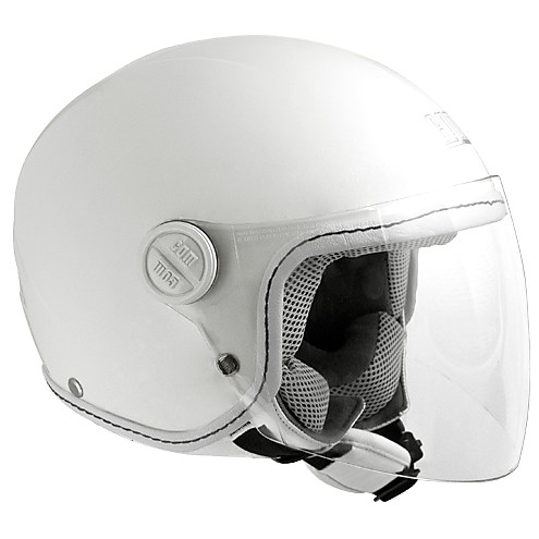 Casco Moto Jet Bambino Cgm 206A Varadero Bianco Metal
