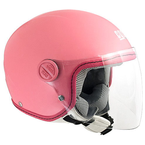 Casco Moto Jet Bambino Cgm 206A Varadero Rosa Metal
