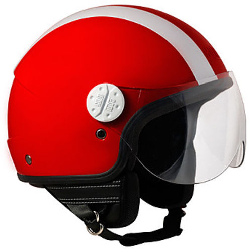 Casco Moto Jet CGM Modello 109G Miami Rosso Metal