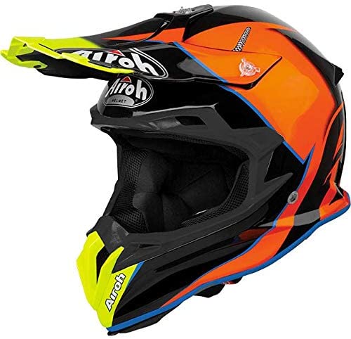 CASCO AIROH TERMINATOR OPEN VISION SLIDER AZURE GLOSS(TOVS18)