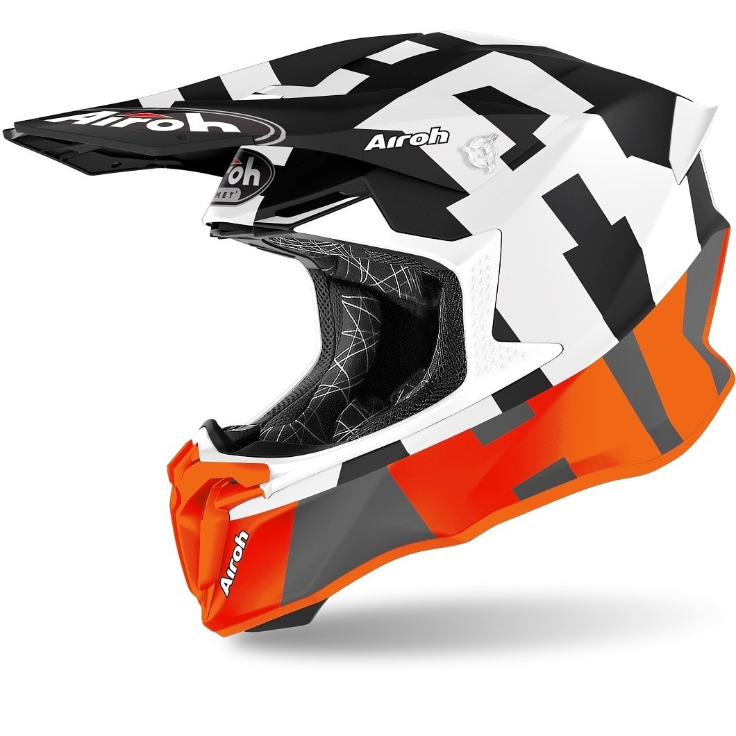 CASCO AIROH TWIST 2.0 FRAME ORANGE MATT (TW2F32)