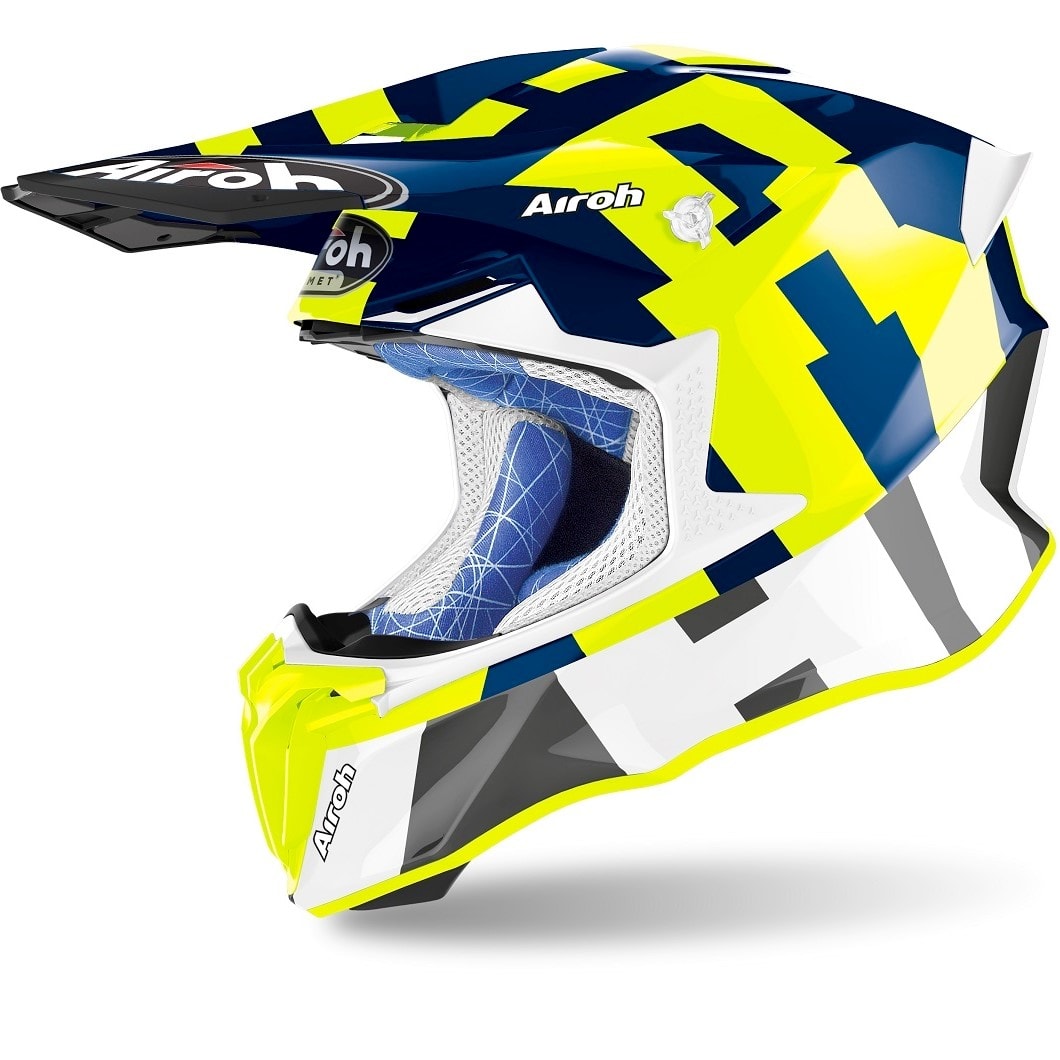 CASCO AIROH TWIST 2.0 FRAME BLUE GLOSS (TW2F35)