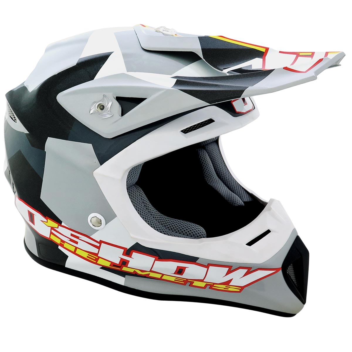 CASCO OSHOW CAMO F9 GRIGIO NERO