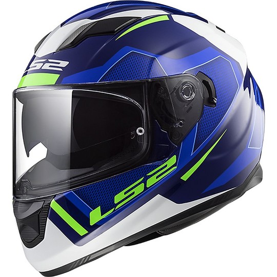 CASCO LS2 FF320 INTEGRALE STREAM EVO AXIS White Blu