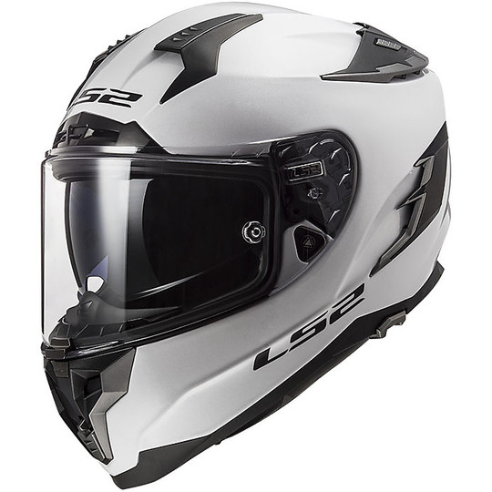 CASCO LS2 FF327 integrale CHALLENGER SOLID WHITE