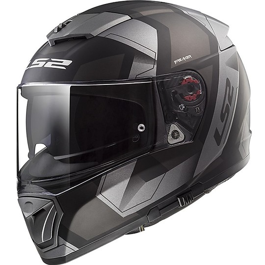 CASCO LS2 FF390 Integrale BREAKER PHYSICS matt black titanium