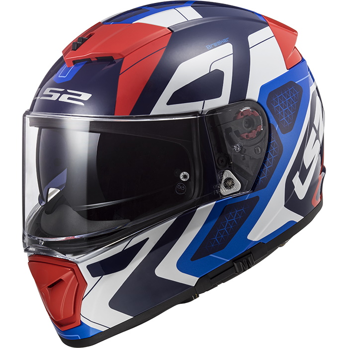 CASCO LS2 FF390 Integrale BREAKER ANDROID blue red