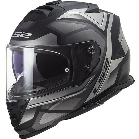 CASCO LS2 FF800 STORM FASTER MATT TITANIUM