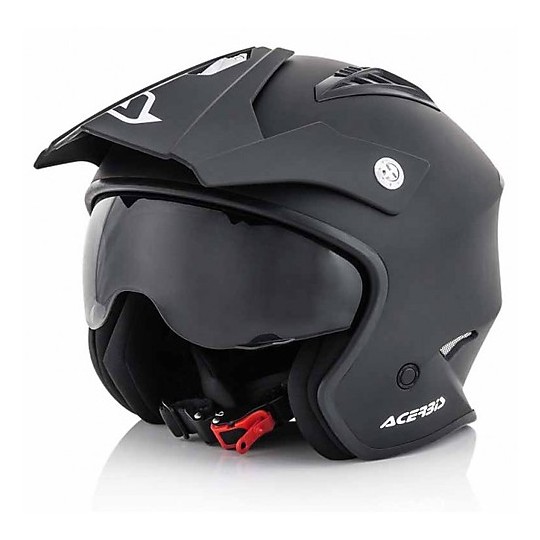 CASCO ACERBIS JET ARIA NERO 2