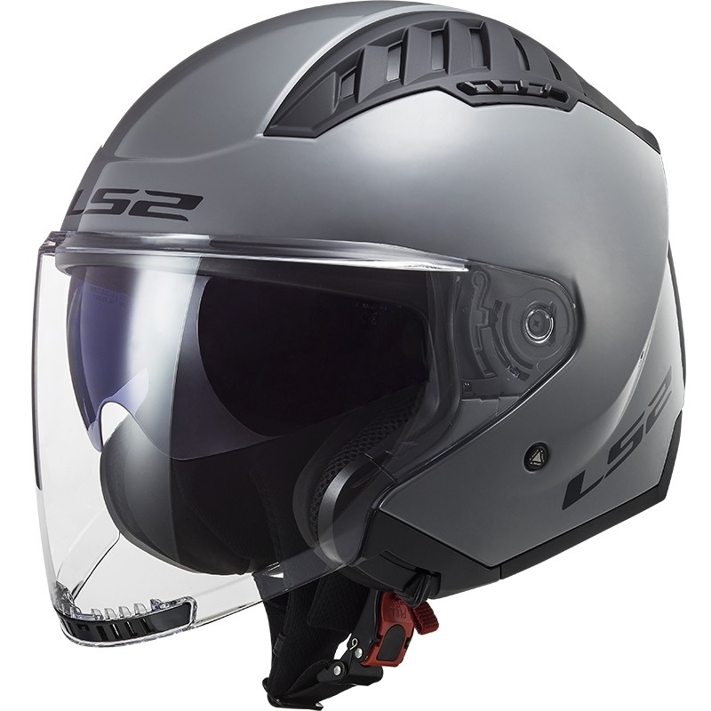 CASCO LS2 JET OF600 COPTER MATT SILVER