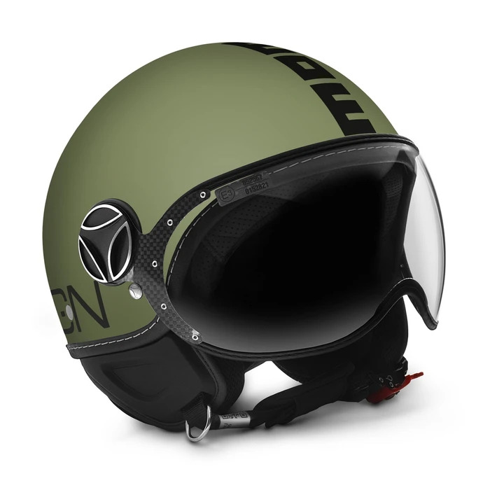 MOMO FIGHTER CLASSIC VERDE MILITARE - NERO