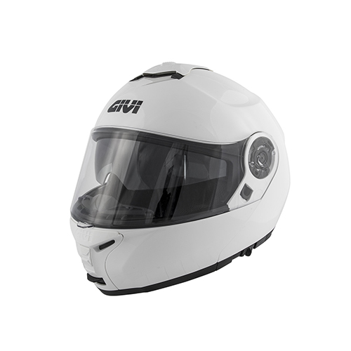 CASCO MODULARE HX20 EXPEDITION BIANCO LUCIDO 