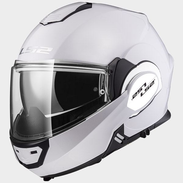 CASCO LS2 MODULARE VALIANT Solid White