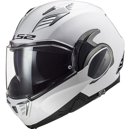 CASCO LS2 MODULARE VALIANT II Solid White