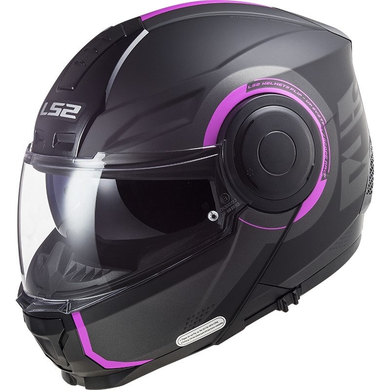 CASCO LS2 MODULARE FF902 SCOPE ARCH TITANIUM PINK